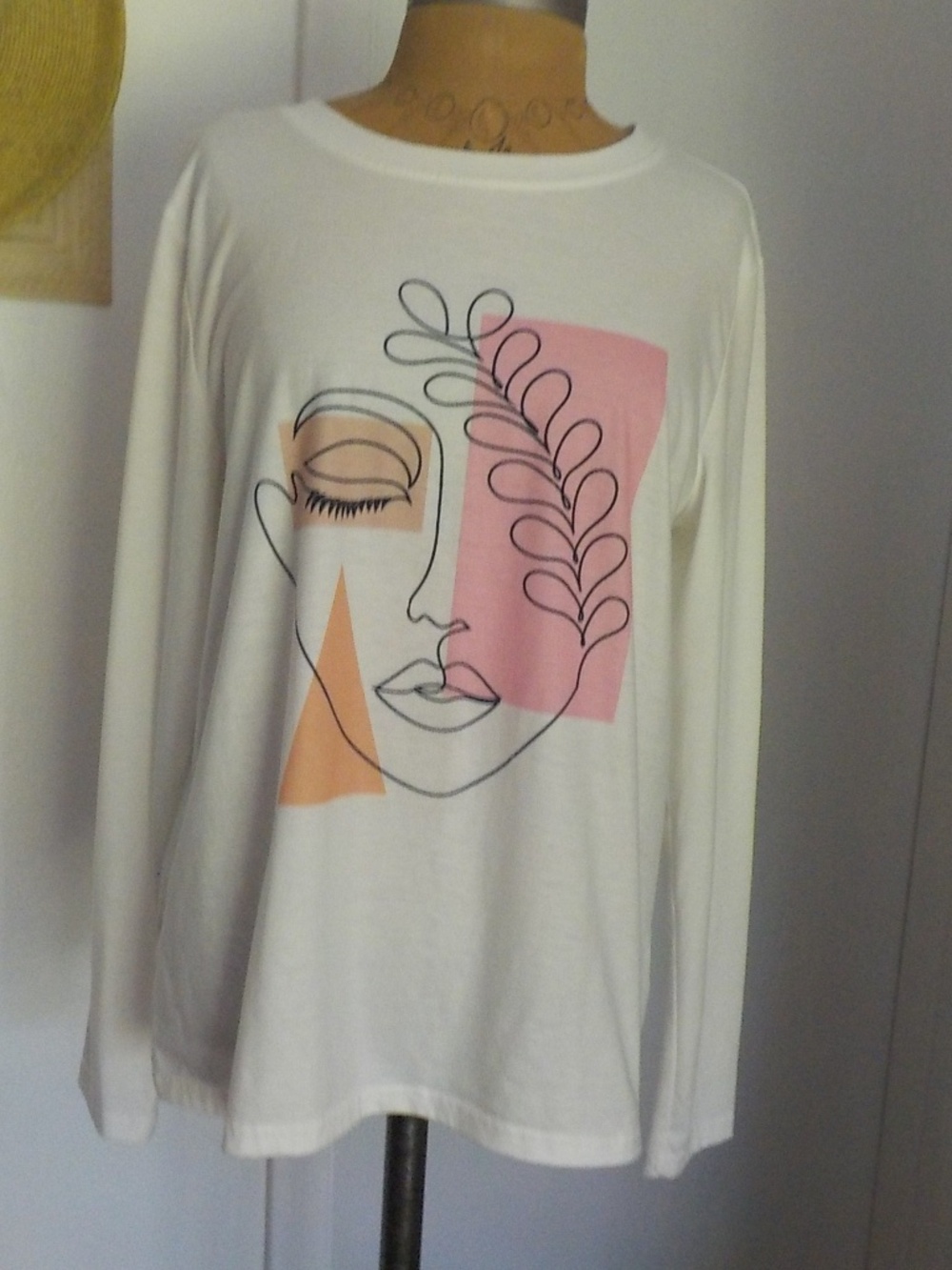 Long Sleeve Face Tee